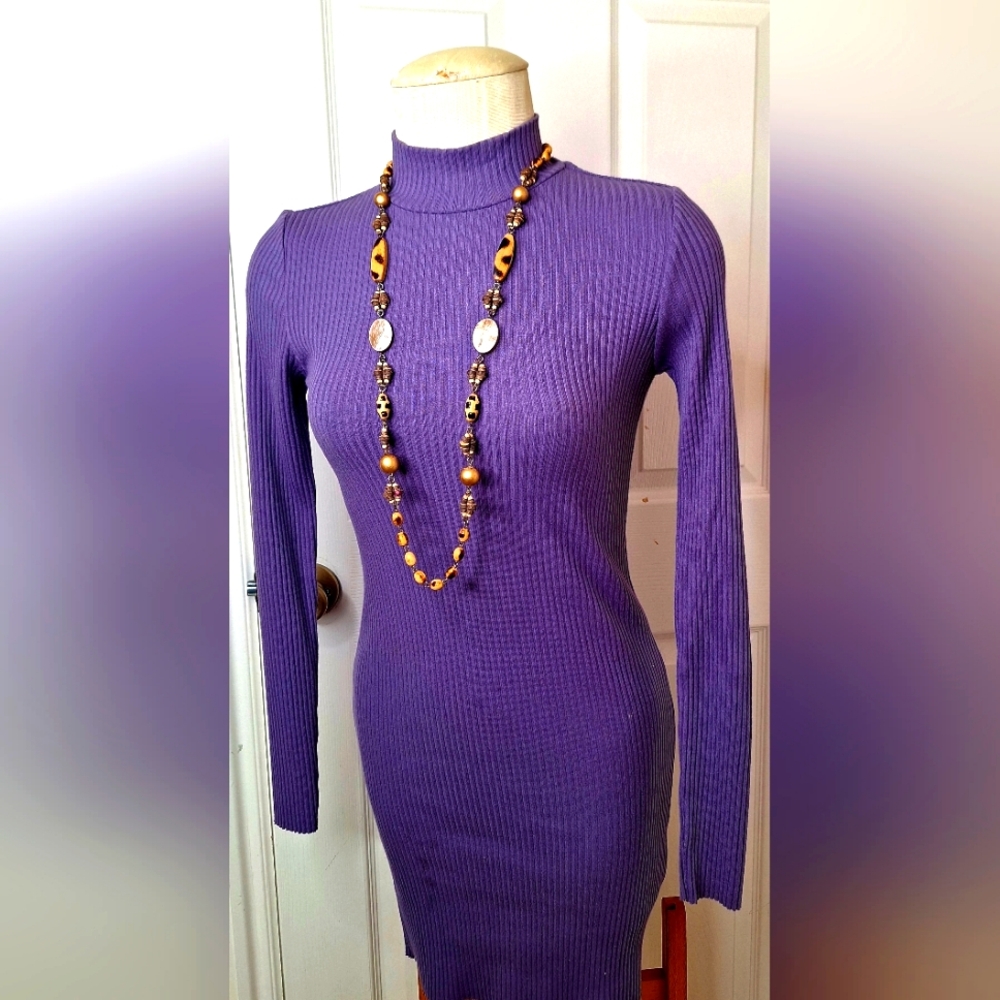 H&M Turtleneck dress long sleeves size S